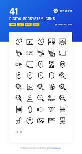 Download Digital Ecosystem Icon Pack Available In Svg Png Eps Ai Icon Fonts Icon Line Icon Digital