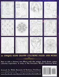 This hammer's name is mjolnir. Amazon Com The Everyday Witch S Coloring Book A Journey Into Wicca 9781530632190 Burnette Nikki Friedman Breanna Libros