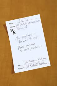 Skip Work With One Of These Foolproof Excuses Doctors Note Skip Work Excuses
