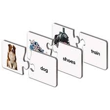 The puzzles topics include the mathematical subjects including geometry, probability, logic, and game theory. The Learning Journey Match It First Words 30 Piece Self Correcting Words With Matching Images For