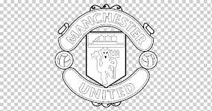 Look at manchester united logo.png:24, high quality png images archive. Manchester United F C A C Milan Fc Barcelona Football Coloring Book Manchester United Logo White Text Logo Png Klipartz