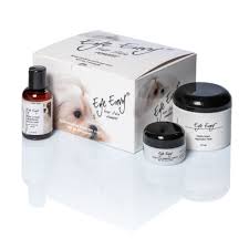 A porphyrin naturally occurs in a dog's saliva, urine, and tears. Eye Envy Dog Starter Kit Eye Stain Remover