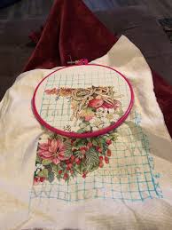 Welcome each season into your home with this beautiful floral wreath done in counted cross stitch. Wip Dimensions Wreath Of All Seasons Crossstitch