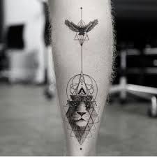 Black And White Realism Tattoo Geometric Realism Tattoo Geometric Realism Tattoo Tattoos Moon Tattoo