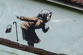 New artwork from anonymous street artist, banksy, depicting a boy playing with a nurse superhero doll has been unveiled at a british hospital. Banksy S Latest Pandemic Artwork Will Blow You Away