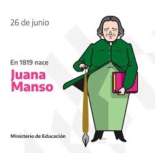 Juana mansó was born , in madrid, spain. Ministerio De Educacion De La Nacion Argentina Juana Manso Fue Una Gran Defensora De La Importancia De La Educacion De La Mujer A 201 Anos De Su Nacimiento La Homenajeamos Y