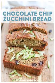 Chocolate Chip Zucchini Bread Healthnut Nutrition Recipe Chocolate Chip Zucchini Bread Recipes Vanilla Recipes