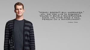 Subsequently, question is, how is money portrayed in the great gatsby? Greatgatsbyb3