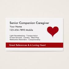 Nurse Heart Symbol Caregiver Business Cards Caregiver Heart Symbol Cool Business Cards