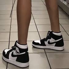 Air Jordan 1 Retro High Og Twist Black And White Jordans Aesthetic Shoes Fresh Shoes Sneakers Fashion