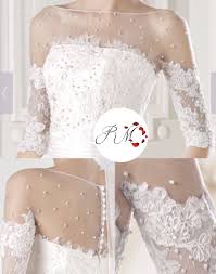 Detachable Jacket Underbodice Wedding Dresses With Straps Wedding Dresses Lace Bridal Wear