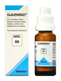 Adel 69 Clauparest Homeopathy Drops For Vertigo Tingling Cramps Homeopathy Remedies Online