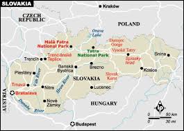 Slovakia map by googlemaps engine: Slovakia Map Europe Country Map Of Slovakia