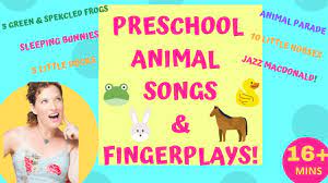 Farm animals songs and rhymes here is a collection of the words for some songs and rhymes that coordinate with the popular early childhood theme farm animals, and can be used when planning activities and curriculum for preschool, prek and kindergarten children Six Preschool Animal Action Songs Fingerplays 5 Green Speckled Frogs Sleeping Bunnies Miss Nina