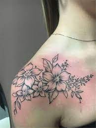 In general, blooms are associated with life, growth, and love. 50 Gorgeous And Exclusive Shoulder Floral Tattoo Designs You Dream To Have Women Fashion Lifestyle Blog Shinecoco Com