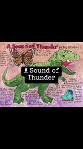A Sound of Thunder One Pager 🦖 #teachersoftiktok #teachingontiktok  #teacherspayteachers #firstyearteacher #teachertips #elaresources  #teachingideas #englishteacher #middleschoolteacher
