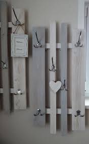 Vintage Garderoben 2tlg Kombi Garderobe Variabel Grau Weiss Ein Designerstuck Von Lamemo Bei Wall Mounted Coat Rack Diy Pallet Furniture Diy Pallet Bed