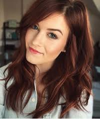 Cool tones of brownish ash hair color give the excellent scenery for the deep grayish highlight color. Dark Brownish Red Hair Color Inspiring Ladies