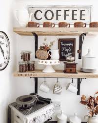 Kitchen themes kitchen decor decorating kitchen kitchen ideas pantry ideas coffee theme kitchen coffee area coffee corner coffee tables. 40 Creative And Inviting Coffee Bar Decor Ideas