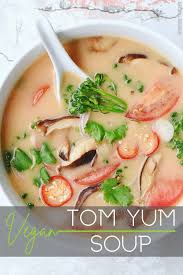 Vegan Tom Yum Soup Recipe In 2021 Vegan Soup Recipes Vegan Tom Yum Soup Vegan Curry Recipes