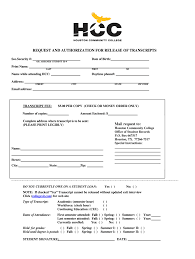 Unofficial transcripts are available for current students to view and/or print from their accesskc account. Houston Community College Transcript Request Fill Online Printable Fillable Blank Pdffiller