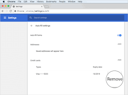 It also knows my credit card info. How To Edit Or Remove Credit Card Information From Chrome Autofill Igeeksblog