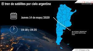 Misión desde la plataforma 39a en cubierta. A Mirar El Cielo Hoy El Tren De Satelites Se Vera Desde La Pampa