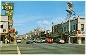 Old School San Fer I Am San Fernando Street Scenes San Postcard