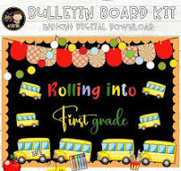 School Bus Bulletin Board Kit: Editable Classroom Decor ...