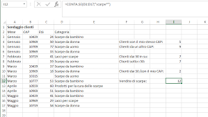 Conta Se Come Funziona La Formula Excel Ionos