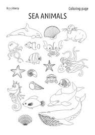This compilation of over 200 free, printable, summer coloring pages will keep your kids happy and out of trouble during the heat of summer. Sea Animals Coloring Pages Worksheets Teaching Resources Tpt