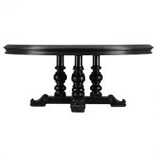 Subtle but distinctive design elements include delicate reeding on posts, drawer fronts and table aprons and a flattened bead detail that accentuates tapered legs and feet. The Andalusian Round Table Made Of Oak Stanley Furniture Luxury Furniture Mr