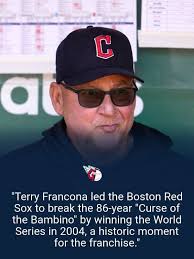 Terry Francona's successful baseball career and management