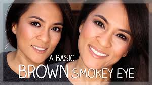 How To Do a Basic Brown Smokey Eye