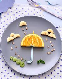 This painting is for anyone who loves ducks and would look cute in a kids room. 11 Food Art Ideas For Kids That Make Mealtime Fun Purewow