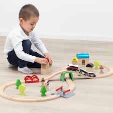 Lillabo Battery Operated Locomotive Ikea In 2020 Ikea Lillabo Locomotive Wooden Train