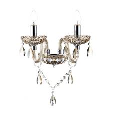 Ricksdiy trouble shooting non working dual socket light fixture. Traditional Chandelier Style Wall Light In Champagne Gold Glass