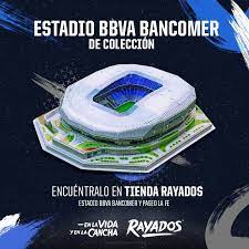 El estadio de los rayados sufrió una modificación en su nombre tras anunciar la nueva imagen a la unificación de la marca bancaria de manera internacional fue la razón por la que el estadio bbva. Rayados De Coleccion Encuentra El Estadio Bbva Facebook