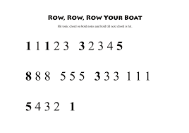 Row Row Row Your Boat Beginner Piano Music Piano Music Piano Tutorials Songs