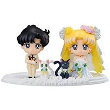 Besides good quality brands, you'll also find plenty of discounts when you shop for anime figures during big sales. Buy Fancyku Sailor Moon Mini Action Figures Sailor Moon Chiba Mamoru Luna Artemis Wedding Pvc Figure Action Figure Collectible Figurine Anime Fans Online At Low Prices In India Amazon In