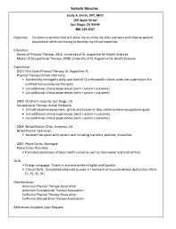 Occupational Therapist Resume Sample Resumesdesign Occupational Therapist Occupational Doctor Of Physical Therapy
