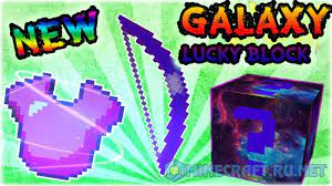 Well, it is a pretty simple mod that adds blocks to minecraft which will, when you break them, will give you a random reward. Lucky Block Galaxy V 3 0 1 8 9 Mods Mc Pc Net Minecraft Downloads