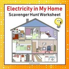 Electricity In My Home Science Scavenger Hunt Activity In 2020 Magnet Task Cards Science Task Cards Electricity Lessons