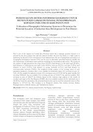 Namun pada kenyataannya, di daerah kecamatan semarang barat berdiri beberapa industri di daerah simongan. Https Jtsl Ub Ac Id Index Php Jtsl Article Download 259 Pdf
