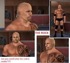 Approach to him and a … Caws Ws The Rock Caw For Sd Vs Raw 2011