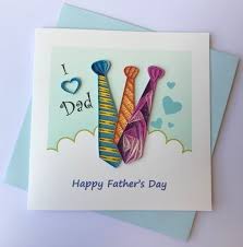 Handmade Greeting Card For Father S Birthday I Love Dad Fathers Day Quilling Greeting Card Handmade Etsy Quilling Cards Greeting Cards Handmade Handmade Birthday Cards