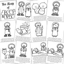 Here's a set of free printable alphabet letter images for you to download and print. Jacob And Esau Bible Story Coloring Pages And Posters Craft Activity