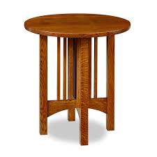 Chilton Mission Round End Table Chilton Furniture