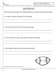 Second Grade Sentences Worksheets Ccss 2 L 1 F Worksheets Complex Sentences Worksheets Combining Sentences 2nd Grade Worksheets