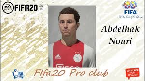 Abdelhak nouri (born 2 april 1997) is a dutch former professional footballer who played as a midfielder. Fifa 20 Abdelhak Nouri Look Alike In Ajax Fifa20 Pro Club Get Well Soon Ishowie Big Fan Of Him Youtube